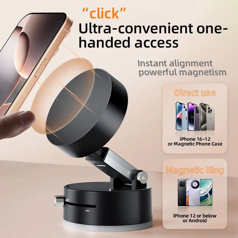 🌸Mother's Day Sale🌿Vacuum Suction Magnetic Phone Stand