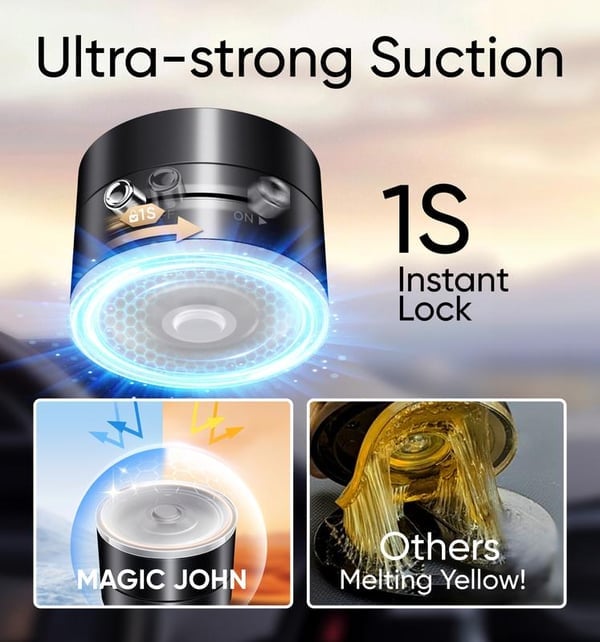 🌸Mother's Day Sale🌿Vacuum Suction Magnetic Phone Stand