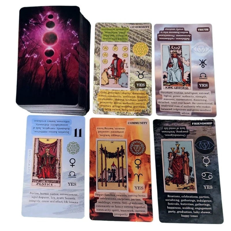 🔥Hot Sale 37% OFF🎁Tarot Cards Set With Meanings